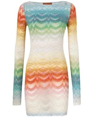 Missoni Long Sleeve T-Shirt - Blue