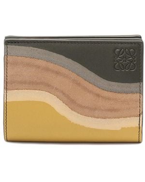 Loewe 'Landscape' Compact Wallet - Natural