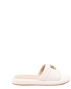 Pinko 'Fiona 03' Slippers - White