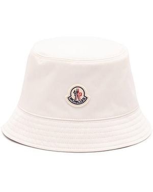 Moncler Polyester Bucket Hat - White