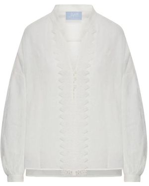 The Seafarer 'Lena' Shirt - White