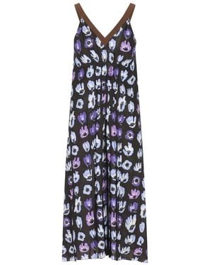 Prada V-Neck Dress - White