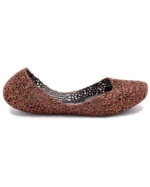 Melissa 'Campana Papel' Ballerinas - Brown