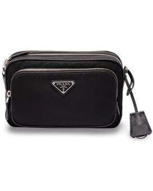 Prada Re-Nylon Shoulder Bag - Black