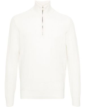 Brunello Cucinelli Turtle-Neck Jumper - White