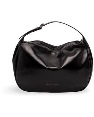 Brunello Cucinelli Boule Hobo Bag - Black
