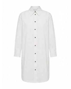 Malo Polo Dress - White