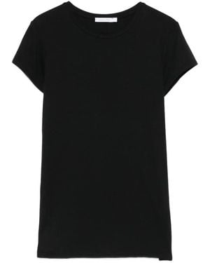 Patrizia Pepe Crew-Neck T-Shirt - Black