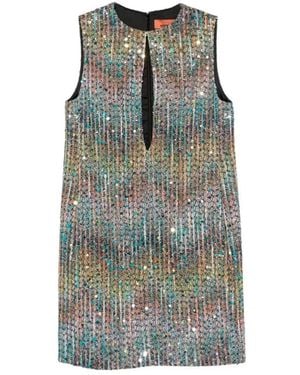 Missoni 'Caperdoni' Sleeveless Short Dress - Grey