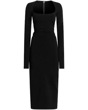 Dolce & Gabbana Midi Dress - Black