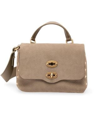Zanellato Baby 'Postina Jones' Shoulder Bag - Natural
