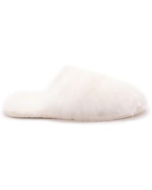 UGG 'Scuffette Chalet' Slippers - White