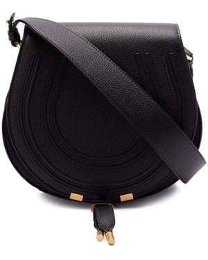 Chloé `Marcie` Saddle Bag - Black