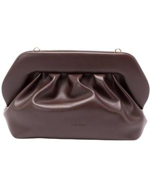 THEMOIRÈ Bios Vegan Fabric Clutch - Brown