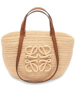 Loewe Paula's Ibiza 'Eclipse' Medium Basket Bag - Natural