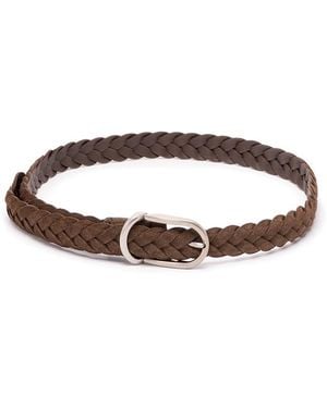 Brunello Cucinelli Braided Belt - Brown