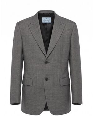 Prada Blazer Jacket - Gray