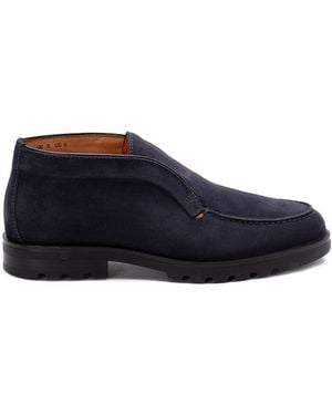 Santoni 'Rock' Loafers - Blue