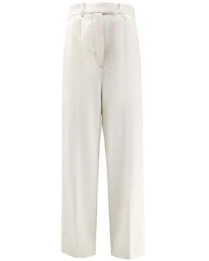 Givenchy Double Pleat Trousers - White