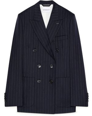 Givenchy Blazer Double Breasted - Blue