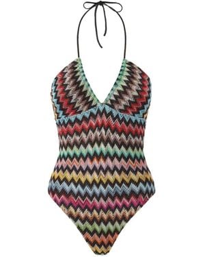 Missoni One-Piece Swimsuit - White