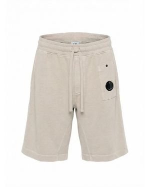 C.P. Company Jogging Bermuda - White