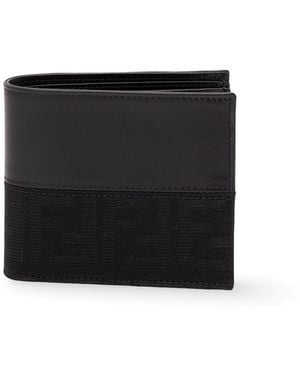 Fendi Wallet Bi-Fold - Black