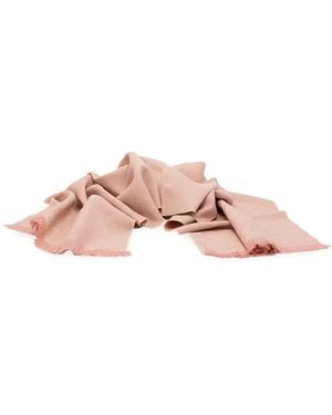 Gucci Gg Wool Scarf - Pink