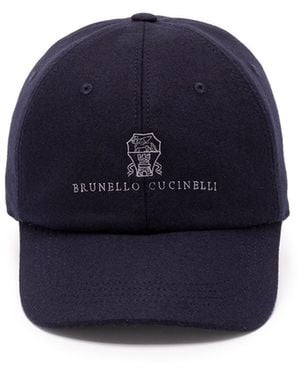 Brunello Cucinelli Baseball Cap - Blue