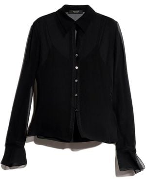 Gucci Silk Georgette Shirt - Black