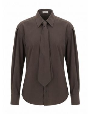 Brunello Cucinelli Shirt - Brown