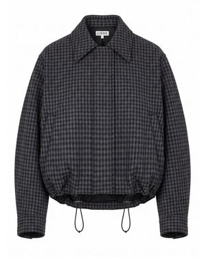 Loewe Drawstring Jacket - Gray