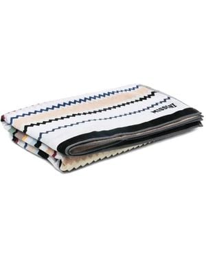 Missoni 'Curt' Beach Towel - White