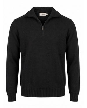 Altea Long Sleeve Crew-Neck Jumper - Black