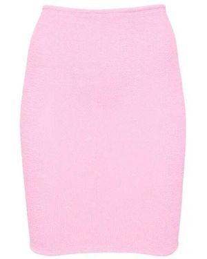 Hunza G Mini Skirt - Pink