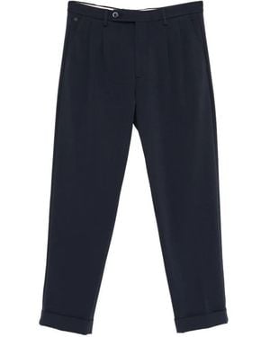 GTA 'Dante' Jersey Stretch Trousers - Blue
