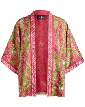 Etro Ponchos - Red