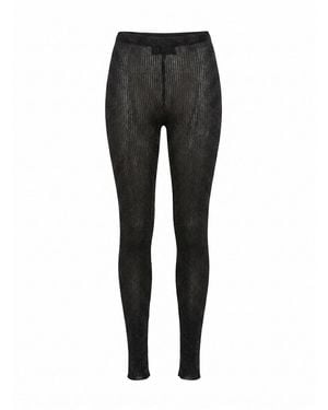 Dondup Lurex Leggings - Black