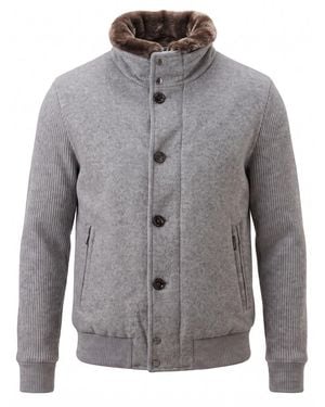 Moorer 'Levion' Jacket - Gray
