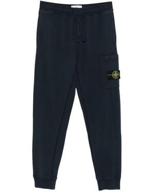 Stone Island Track Trousers - Blue
