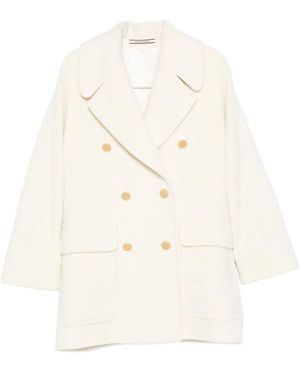 Tagliatore 'Lillian' Coat - White