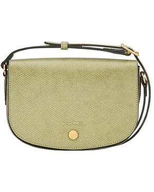 Longchamp 'Epure' Small Crossbody - Grey