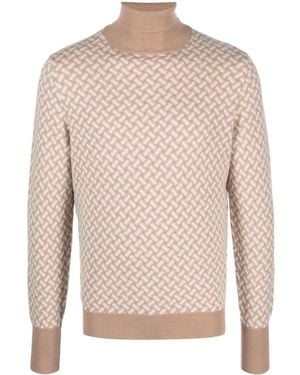 Drumohr `biscottino` Turtle-neck Jumper - Multicolour
