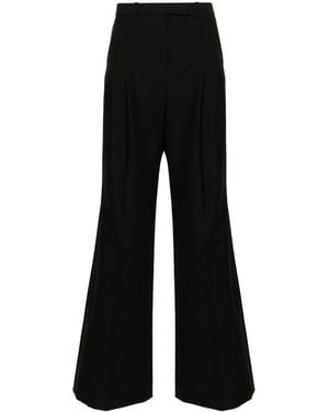 Givenchy High-Waist Palazzo Trousers - Black