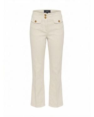 The Seafarer 'Emil' Trousers - Natural