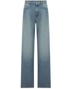 Miu Miu Regular Denim Jeans - Blue