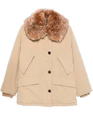 Prada Parka Jacket - Natural