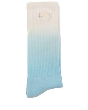 Autry Tie Dye Socks - Blue