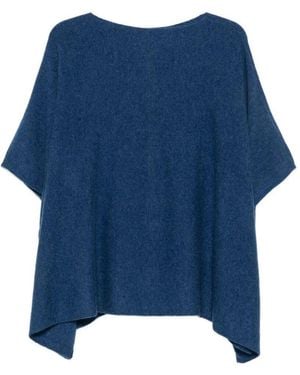 Not Shy 'Pamina' Poncho - Blue