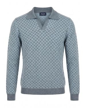 Drumohr Polo - Blue